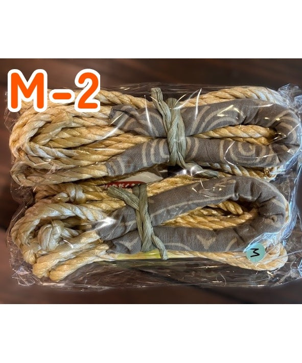 サムライサンダル　Mサイズ　ハンドメイドキット　布ぞうり　ルームシューズ