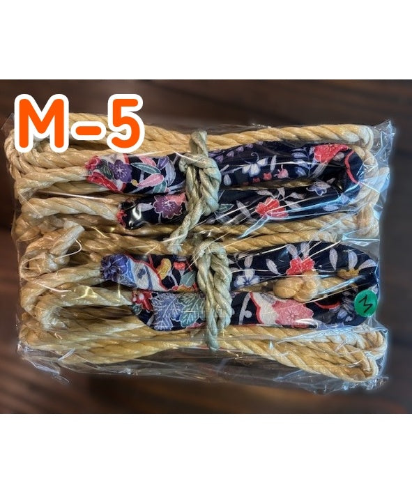 サムライサンダル　Mサイズ　ハンドメイドキット　布ぞうり　ルームシューズ